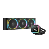 Охлаждане (охладител) DeepCool DeepCool водно охлаждане Water Cooling LQ360 ULTRA ARGB - LCD Screen R-LQ360-BKASMC-G-1 NEW