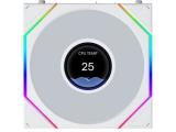 Описание и цена на охладител - A-RGB Lian Li UNI Fan 120mm TL LCD FLEX - White 12TLLCD1F1W