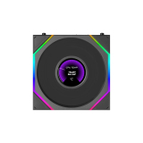 ОхладителНа фокус -  Lian Li Lian Li вентилатор Fan 120mm - UNI FAN TL LCD FLEX - Black, Reverse 12RTLLCD1F1B NEW