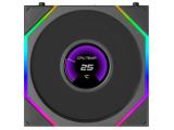 Lian Li Fan 120mm UNI FAN TL LCD FLEX Black 12TLLCD1F1B снимка №2 Lian Li Fan 120mm UNI FAN TL LCD FLEX Black 12TLLCD1F1B снимка №2