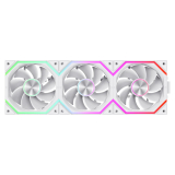 ОхладителНа фокус - Gamemax Gamemax Комплект вентилатори Fan Pack 3-in-1 3x120mm - FN12A-N2 WL-RW - Reverse, Daisy-Chain, A-RGB, White 9501-0201R0044 NEW