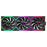 ОхладителНа фокус - Gamemax Gamemax Комплект вентилатори Fan Pack 3-in-1 3x120mm - FN12A-N2 WL-R - Reverse, Daisy-Chain, A-RGB 9501-0201R0043 NEW