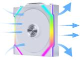 Lian Li UNI FAN SL Wireless 120 ARGB White 3-pack снимка №4