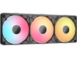 Описание и цена на вентилатори » Single-Frame Corsair iCUE LINK RX360 II Unified Frame RGB PWM PC Fans Expansion Black CO-9051061-WW