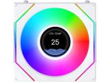 Описание и цена на охладител - A-RGB Lian Li Fan 120mm SL-INF LCD FLEX White Reverse 12RSLIND1F1W