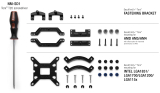 Noctua Noctua Mounting KIT - NM-M1-MP83 chromax.black NM-M1-MP83.CH.BK NEW снимка №2
