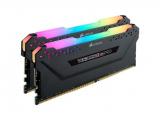 32 GB = KIT 2X16GB DDR4 2666 за компютър Corsair VENGEANCE RGB PRO Black CMW32GX4M2A2666C16 снимка №3