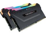 16 GB = KIT 2X8GB DDR4 3200 за компютър Corsair VENGEANCE RGB PRO Black CMW16GX4M2C3200C16 снимка №2