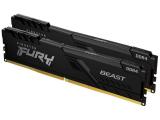 16 GB = KIT 2X8GB DDR4 3600 за компютър Kingston Fury Beast KF436C17BBK2/16 снимка №2