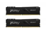 8 GB = KIT 2X4GB DDR4 2666 за компютър Kingston Fury Beast KF426C16BBK2/8 снимка №2
