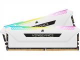 32 GB = KIT 2X16GB DDR4 3200 за компютър Corsair Vengeance RGB PRO SL White CMH32GX4M2E3200C16W снимка №2