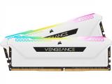 16 GB = KIT 2X8GB DDR4 3200 за компютър Corsair Vengeance RGB PRO SL White CMH16GX4M2E3200C16W снимка №2