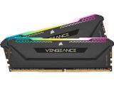 16 GB = KIT 2X8GB DDR4 3200 за компютър Corsair Vengeance RGB PRO SL Black CMH16GX4M2E3200C16 снимка №2