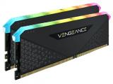 16 GB = KIT 2X8GB DDR4 3200 за компютър Corsair Vengeance RGB RS CMG16GX4M2E3200C16 снимка №2