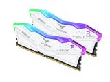 32 GB = KIT 2X16GB DDR5 6200 за компютър Team Group T-Force DELTA RGB White FF4D532G6200HC38ADC01 снимка №2