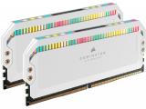32 GB = KIT 2X16GB DDR5 5200 за компютър Corsair Dominator Platinum RGB White CMT32GX5M2B5200C40W Цена и описание.