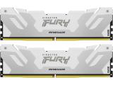 32 GB = KIT 2X16GB DDR5 6400 за компютър Kingston FURY Renegade White KF564C32RWK2-32 снимка №2