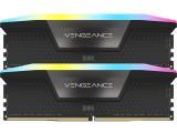 32 GB = KIT 2X16GB DDR5 5600 за компютър Corsair VENGEANCE RGB Black CMH32GX5M2B5600C36K снимка №2