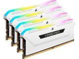 32 GB = KIT 4X8GB DDR4 3600 за компютър Corsair Vengeance RGB PRO SL White CMH32GX4M4D3600C18W Цена и описание.