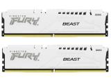 32 GB = KIT 2X16GB DDR5 6000 за компютър Kingston FURY Beast White KF560C30BWEK2-32 снимка №3 32 GB = KIT 2X16GB DDR5 6000 за компютър Kingston FURY Beast White KF560C30BWEK2-32 снимка №3