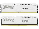 32 GB = KIT 2X16GB DDR5 6000 за компютър Kingston FURY Beast White KF560C36BWE2K2-32 снимка №3