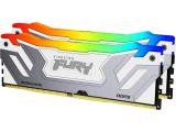 48GB = KIT 2X24GB DDR5 8400 за компютър Kingston Fury Renegade RGB White KF584CU40RWAK2-48 снимка №3 48GB = KIT 2X24GB DDR5 8400 за компютър Kingston Fury Renegade RGB White KF584CU40RWAK2-48 снимка №3
