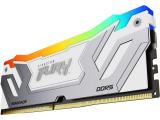 24GB DDR5 8400 за компютър Kingston Fury Renegade RGB White KF584CU40RWA-24 снимка №2