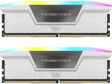 32 GB = KIT 2X16GB DDR5 6000 за компютър Corsair Vengeance RGB White CMH32GX5M2B6000Z30W снимка №3