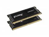 16 GB = KIT 2X8GB DDR5 4800 за лаптоп Kingston FURY Impact Black KF548S38IBK2-16 снимка №1 16 GB = KIT 2X8GB DDR5 4800 за лаптоп Kingston FURY Impact Black KF548S38IBK2-16 снимка №1