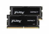 16 GB = KIT 2X8GB DDR5 4800 за лаптоп Kingston FURY Impact Black KF548S38IBK2-16 снимка №2 16 GB = KIT 2X8GB DDR5 4800 за лаптоп Kingston FURY Impact Black KF548S38IBK2-16 снимка №2
