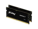 32 GB = KIT 2X16GB DDR5 4800 за лаптоп Kingston FURY Impact Black KF548S38IBK2-32 снимка №3