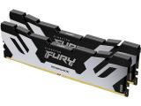 96GB = KIT 2X48GB DDR5 6400 за компютър Kingston FURY Renegade Silver KF564C32RSK2-96 снимка №2