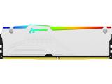 16GB DDR5 6000 за компютър Kingston FURY Beast White RGB KF560C36BWE2A-16 снимка №2