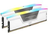 32 GB = KIT 2X16GB DDR5 6400 за компютър Corsair VENGEANCE RGB White CMH32GX5M2B6400Z36W снимка №2 32 GB = KIT 2X16GB DDR5 6400 за компютър Corsair VENGEANCE RGB White CMH32GX5M2B6400Z36W снимка №2