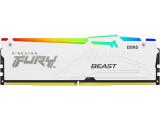 16GB DDR5 5200 за компютър Kingston FURY Beast White RGB KF552C36BWEA-16 снимка №3