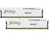 64GB = KIT 2X32GB DDR5 5600 за компютър Kingston FURY Beast White KF556C36BWEK2-64 Цена и описание.