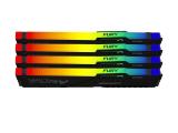 64 GB = KIT 4X16GB DDR5 6000 за компютър Kingston FURY Beast RGB KF560C40BBAK4-64 снимка №3