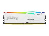 16GB DDR5 6000 за компютър Kingston FURY Beast White RGB KF560C30BWEA-16 снимка №2