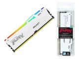 16GB DDR5 6000 за компютър Kingston FURY Beast White RGB KF560C30BWEA-16 снимка №3