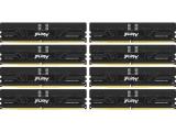 128 GB = KIT 8X16GB DDR5 6400 за компютър Kingston Renegade Pro KF564R32RBK8-128 ECC Reg снимка №2