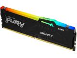 8GB DDR5 6000 за компютър Kingston FURY Beast RGB KF560C30BBEA-8 снимка №2 8GB DDR5 6000 за компютър Kingston FURY Beast RGB KF560C30BBEA-8 снимка №2
