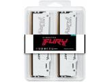64GB = KIT 2X32GB DDR5 6400 за компютър Kingston FURY Beast White RGB Intel XMP KF564C32BWAK2-64 снимка №3