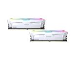 32 GB = KIT 2X16GB DDR5 6400 за компютър LEXAR ARES RGB White LD5EU016G-R6400GDWA снимка №2