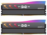 32 GB = KIT 2X16GB DDR5 6400 за компютър Silicon Power XPOWER Storm RGB Gray SP032GXLWU64AFDK снимка №3