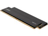 64GB = KIT 2X32GB DDR5 5600 за компютър Crucial Pro CP2K32G56C46U5 снимка №3