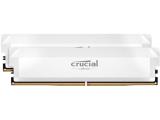 32 GB = KIT 2X16GB DDR5 6400 за компютър Crucial Pro Overclocking White CP2K16G64C32U5W снимка №2