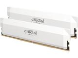 32 GB = KIT 2X16GB DDR5 6400 за компютър Crucial Pro Overclocking White CP2K16G64C32U5W снимка №3