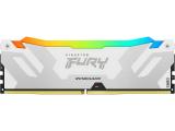 32GB DDR5 6400 за компютър Kingston Fury Renegade RGB White KF564C32RWA-32 снимка №2
