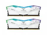 32 GB = KIT 2X16GB DDR5 6000 за компютър Team Group T-Force DELTA RGB White FF4D532G6000HC30DC01 снимка №2