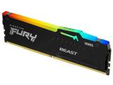 32GB DDR5 6000 за компютър Kingston FURY Beast RGB Black KF560C30BBEA-32 EXPO retail снимка №3